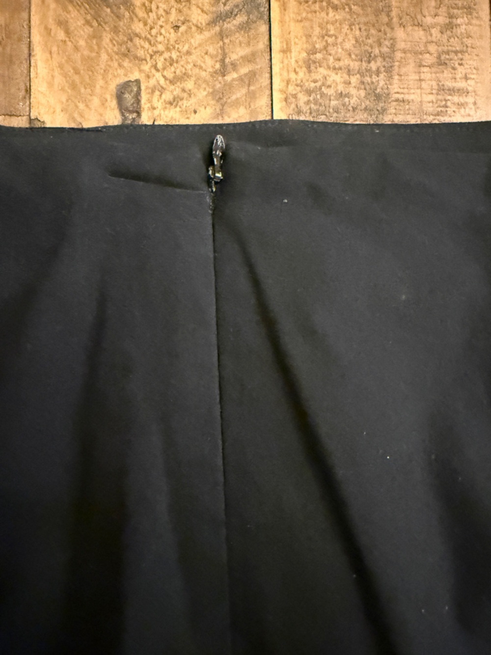 Worthington Stretch Black Straight Skirt - Picture 3 of 9
